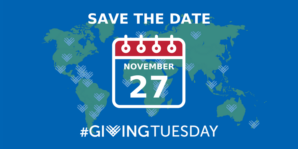 Giving Tuesday- November 27, 2018
